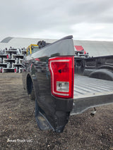 2015-2020 Ford F150 8' Long Bed Without Wheel Lip Molding - Magnetic Grey *Damage