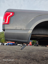 2015-2020 Ford F150 8' Long Bed Without Wheel Lip Molding - Magnetic Grey *Damage
