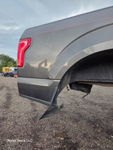 2015-2020 Ford F150 8' Long Bed Without Wheel Lip Molding - Magnetic Grey *Damage