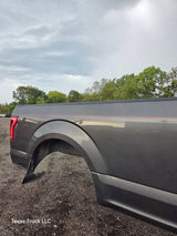 2015-2020 Ford F150 8' Long Bed Without Wheel Lip Molding - Magnetic Grey *Damage