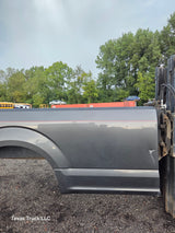 2015-2020 Ford F150 8' Long Bed Without Wheel Lip Molding - Magnetic Grey *Damage