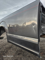 2015-2020 Ford F150 8' Long Bed Without Wheel Lip Molding - Magnetic Grey *Damage