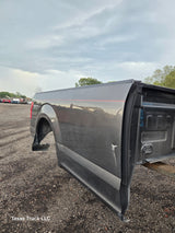2015-2020 Ford F150 8' Long Bed Without Wheel Lip Molding - Magnetic Grey *Damage