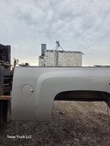 2007-2013 Chevrolet Silverado 1500 2500 3500 HD 6' 6" Short Truck Bed - Fine Silver Birch Metallic