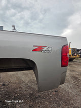 2007-2013 Chevrolet Silverado 1500 2500 3500 HD 6' 6" Short Truck Bed - Fine Silver Birch Metallic