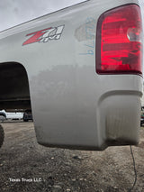 2007-2013 Chevrolet Silverado 1500 2500 3500 HD 6' 6" Short Truck Bed - Fine Silver Birch Metallic