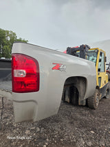 2007-2013 Chevrolet Silverado 1500 2500 3500 HD 6' 6" Short Truck Bed - Fine Silver Birch Metallic