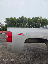 2007-2013 Chevrolet Silverado 1500 2500 3500 HD 6' 6" Short Truck Bed - Fine Silver Birch Metallic