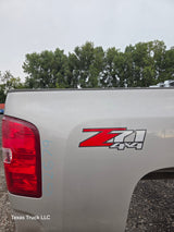 2007-2013 Chevrolet Silverado 1500 2500 3500 HD 6' 6" Short Truck Bed - Fine Silver Birch Metallic
