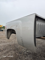 2007-2013 Chevrolet Silverado 1500 2500 3500 HD 6' 6" Short Truck Bed - Fine Silver Birch Metallic