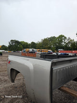 2007-2013 Chevrolet Silverado 1500 2500 3500 HD 6' 6" Short Truck Bed - Fine Silver Birch Metallic