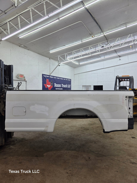 2017-2022 Ford F250 F350 Super Duty 8' Long Truck Bed - Oxford White