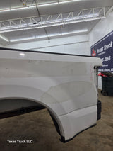 2017-2022 Ford F250 F350 Super Duty 8' Long Truck Bed - Oxford White
