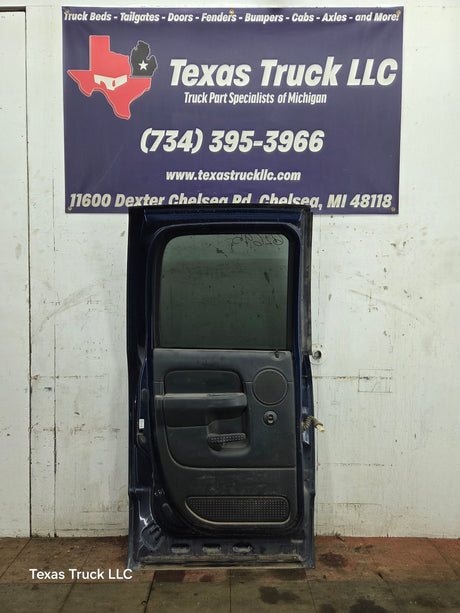 2003-2008 Dodge Ram 3rd Gen LH Driver Rear Quad Cab Door 1500 2500 3500 4500 5500