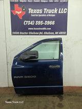 2003-2008 Dodge Ram 3rd Gen Driver Side Front Quad Cab Crew Cab Door 1500 2500 3500 4500 5500