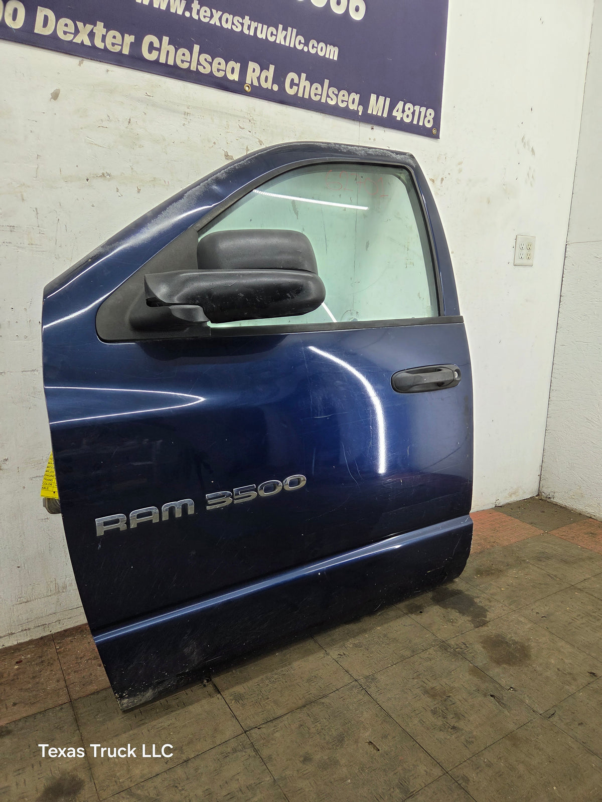 2003-2008 Dodge Ram 3rd Gen Driver Side Front Quad Cab Crew Cab Door 1500 2500 3500 4500 5500