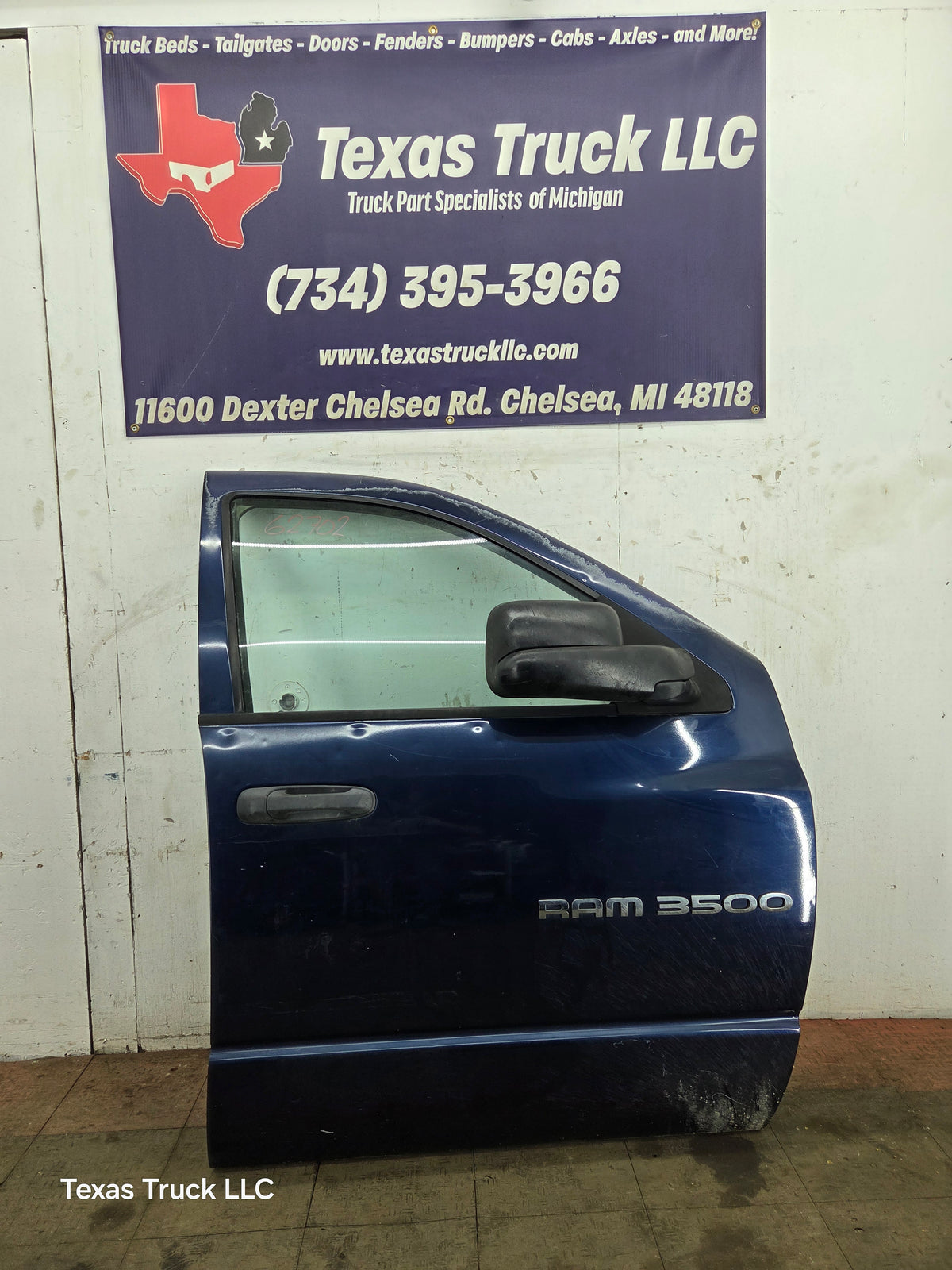 2003-2008 Dodge Ram 3rd Gen Passenger Side Front Quad Cab Crew Cab Door 1500 2500 3500 4500 5500