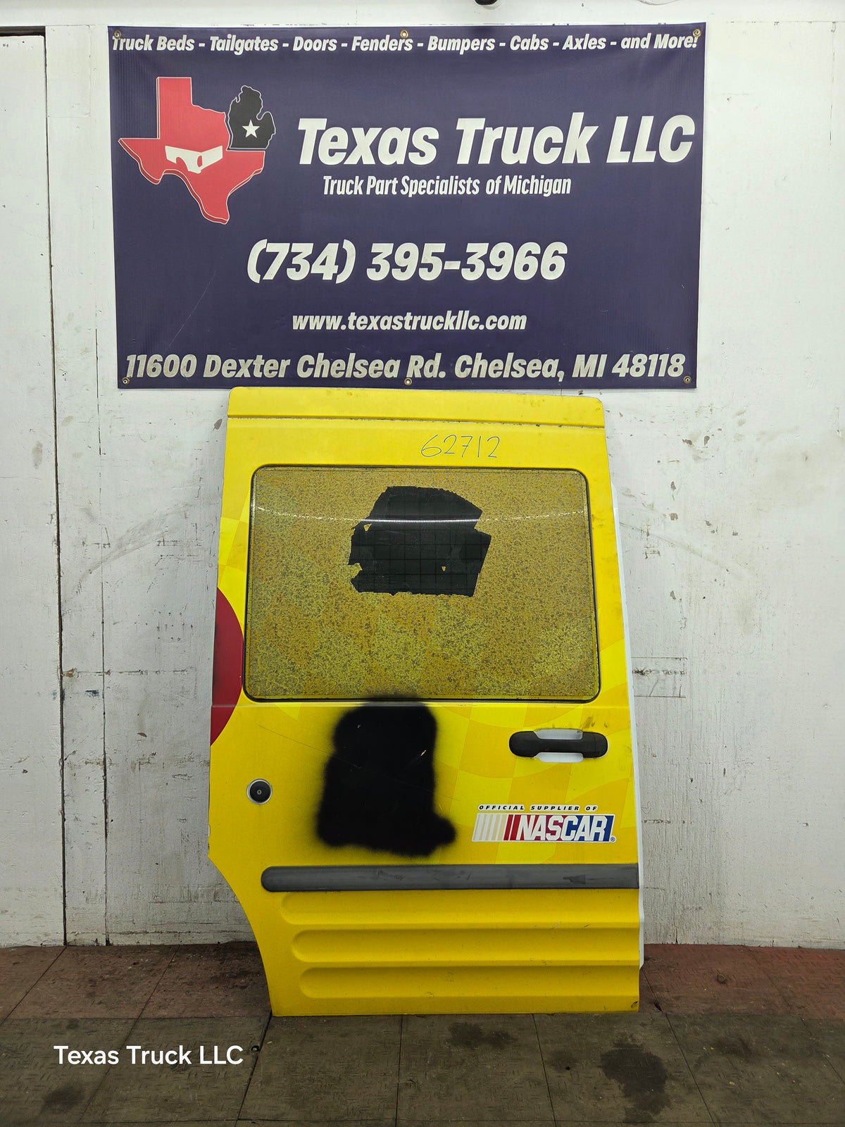 2010-2013 Ford Transit Connect Passenger Side Sliding Door RH
