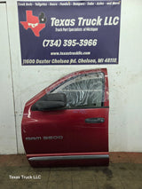 2003-2008 Dodge Ram 3rd Gen Driver Side Front Quad Cab Crew Cab Door 1500 2500 3500 4500 5500