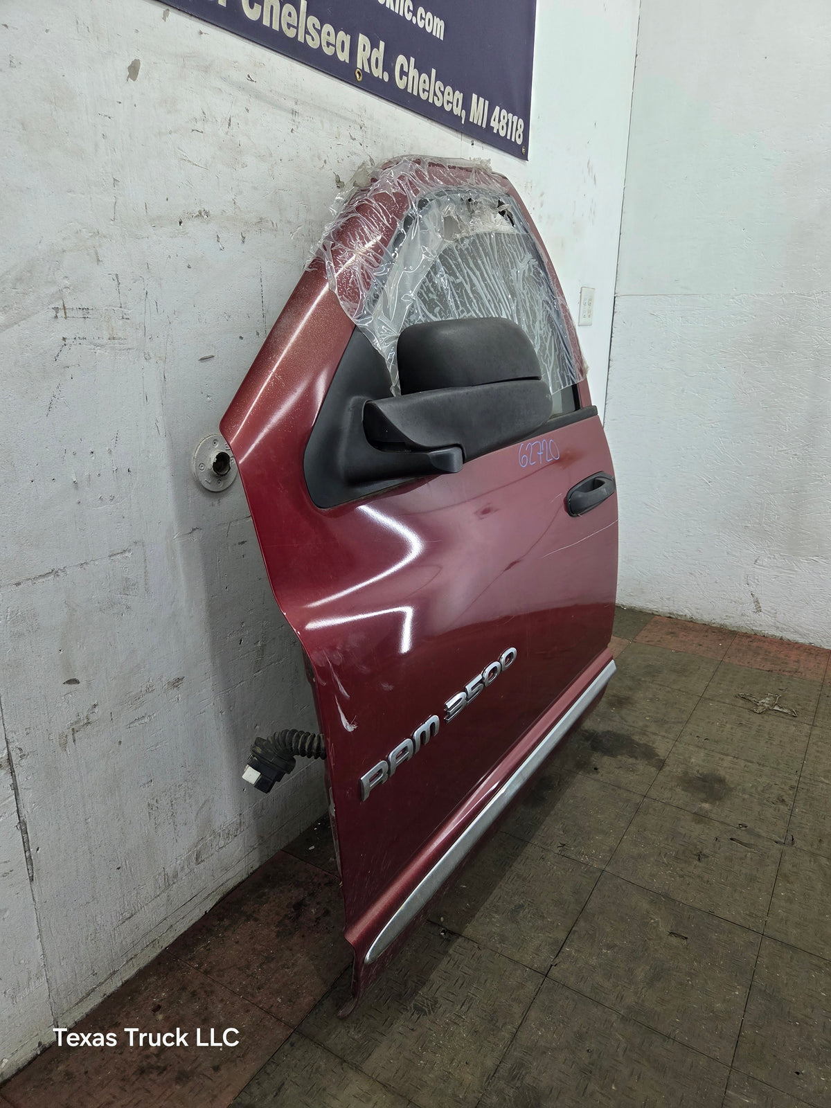 2003-2008 Dodge Ram 3rd Gen Driver Side Front Quad Cab Crew Cab Door 1500 2500 3500 4500 5500