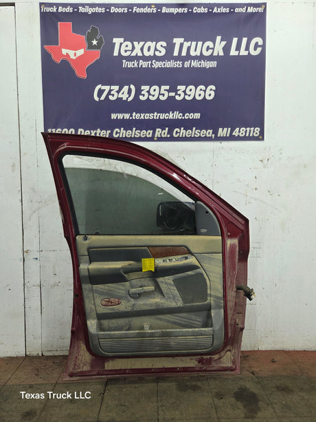 2003-2008 Dodge Ram 3rd Gen Driver Side Front Quad Cab Crew Cab Door 1500 2500 3500 4500 5500