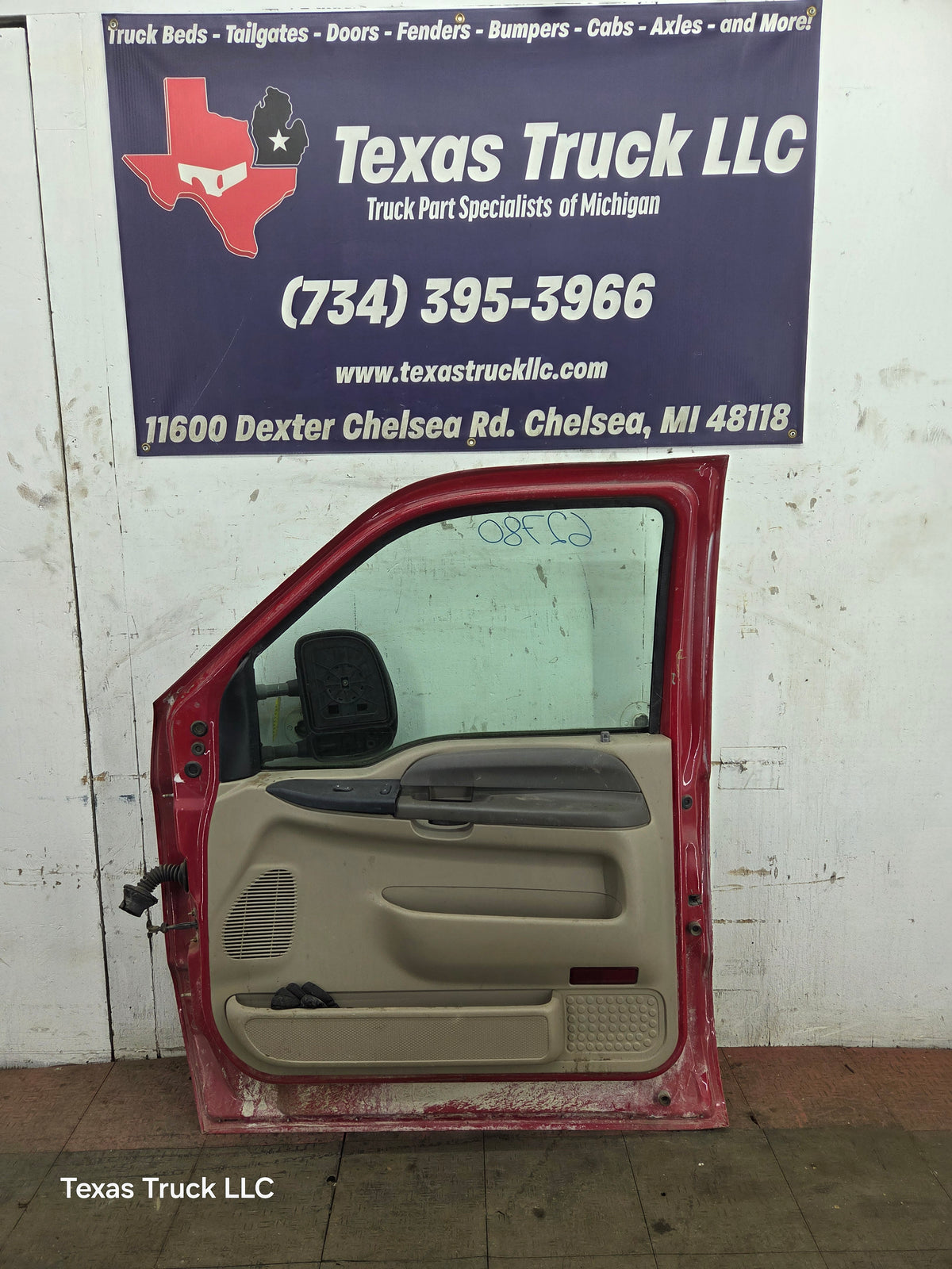 1999-2007 Ford Super Duty RH Passenger Side Front Door F250 F350 F450 F550