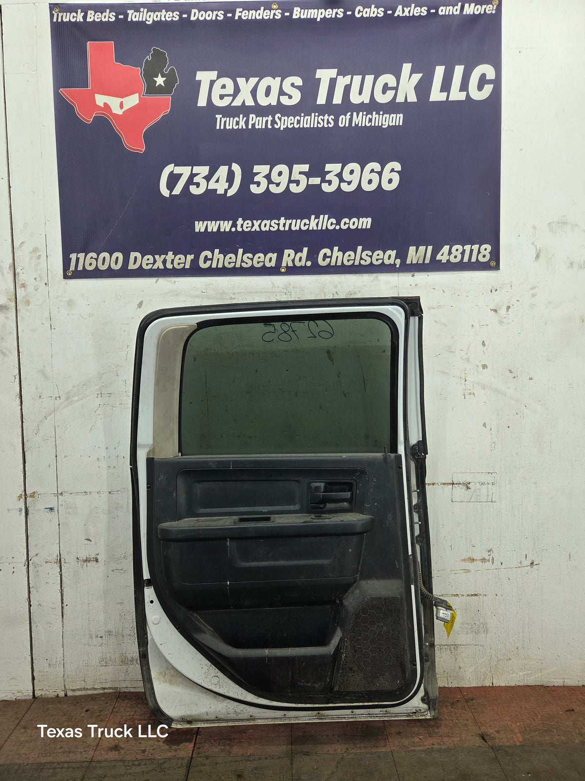 2009-2018 Dodge Ram 4th Gen LH Driver Side Rear CREW Cab Door 1500 2500 3500 4500 5500