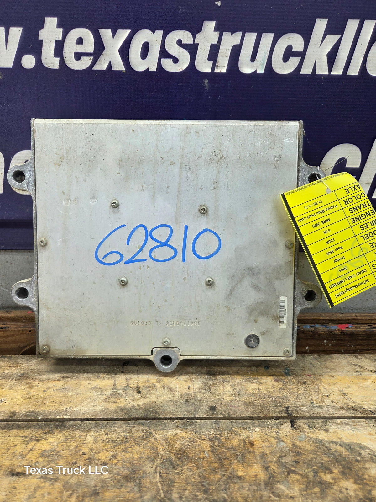2004 Dodge Ram 2500 3500 5.9L Cummins PCM - PP3976873-RX