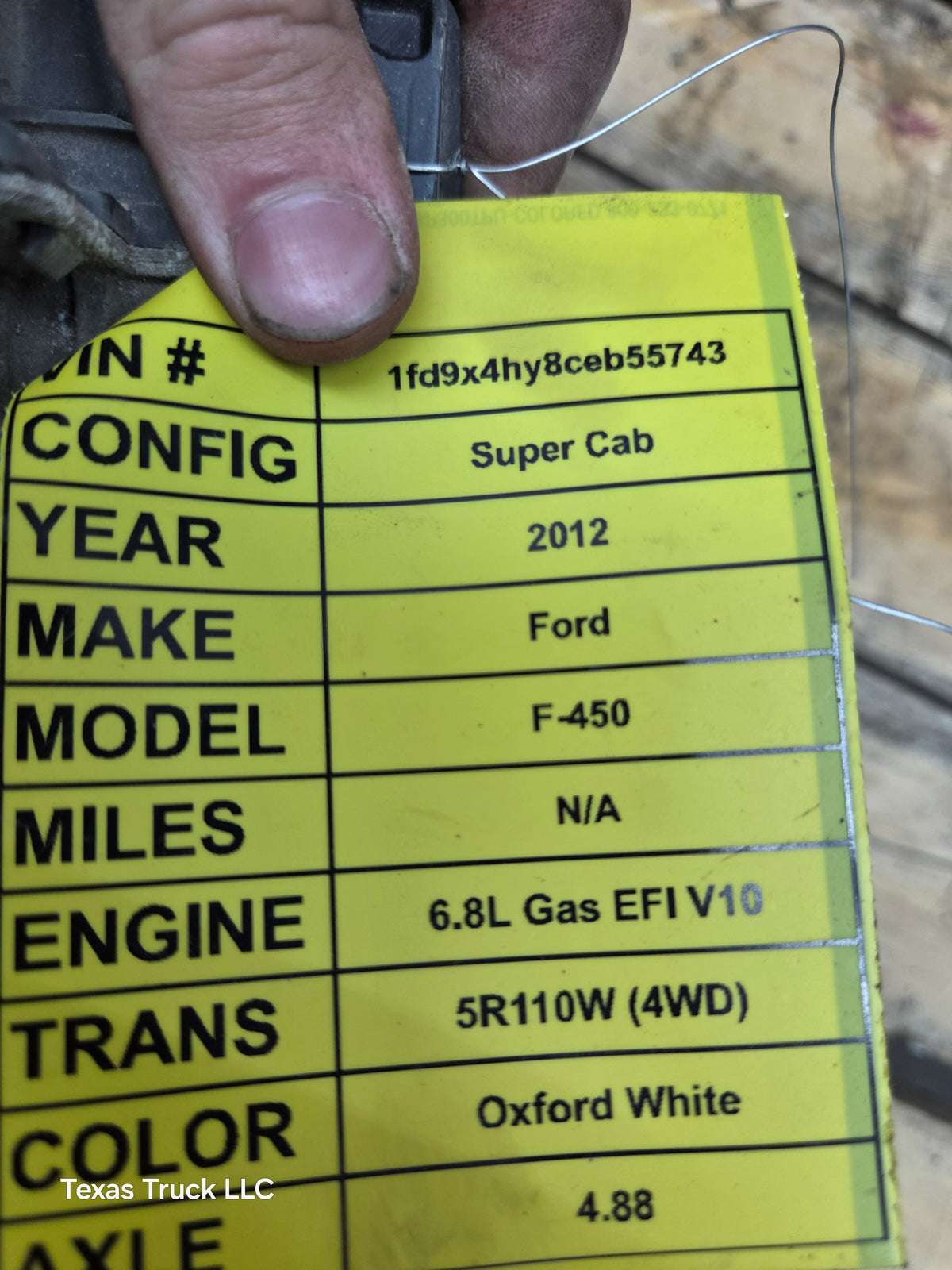 2012 Ford F250 F350 6.2L PCM - RUY1 / CC3A-12A650-MB