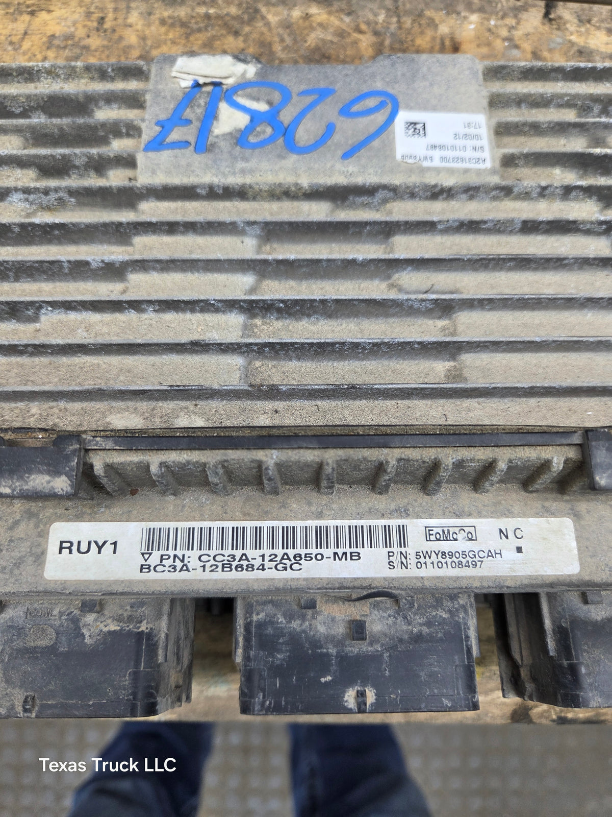 2012 Ford F250 F350 6.2L PCM - RUY1 / CC3A-12A650-MB