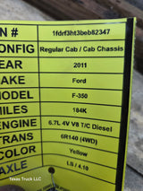 2011 Ford F250 F350 6.2L TCM - LDBC / BC3A-122B565-LD