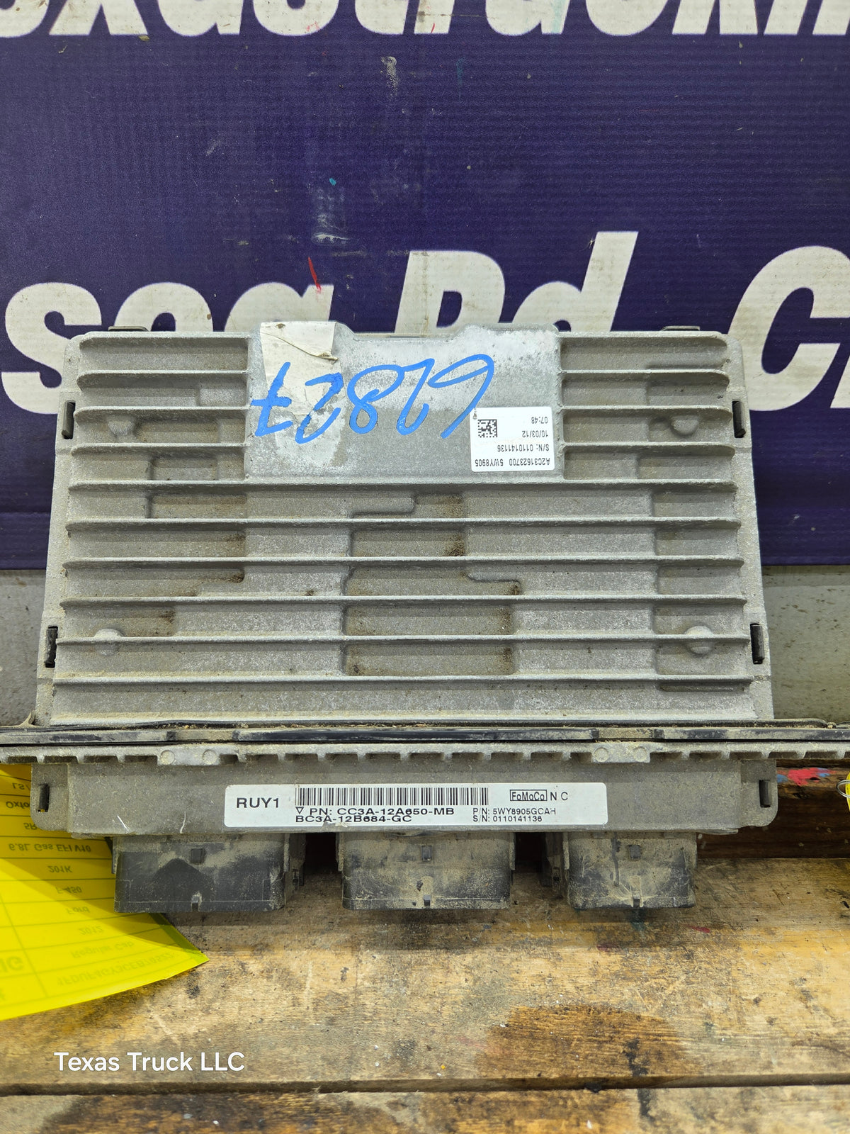 2012 Ford F450 F550 6.8L V10 PCM - RUY1 / CC3A-12A650-MB