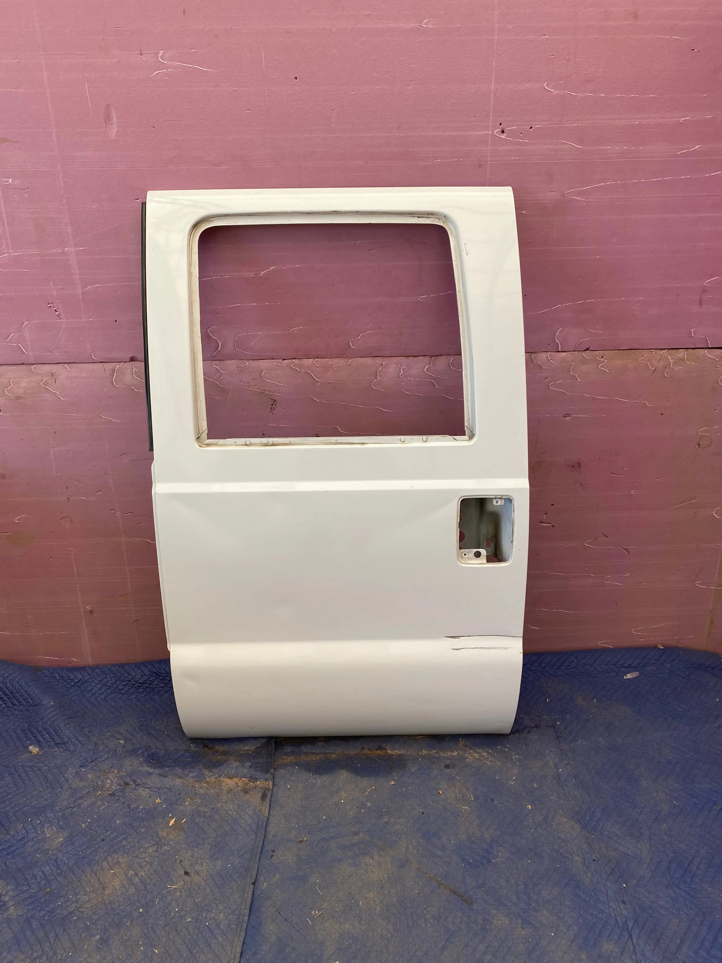 1999-2011 Ford Super Duty Driver Rear Crew Cab Door White - Texas